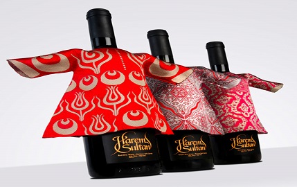 后宫苏丹葡萄酒包装设计，令人惊叹的设计